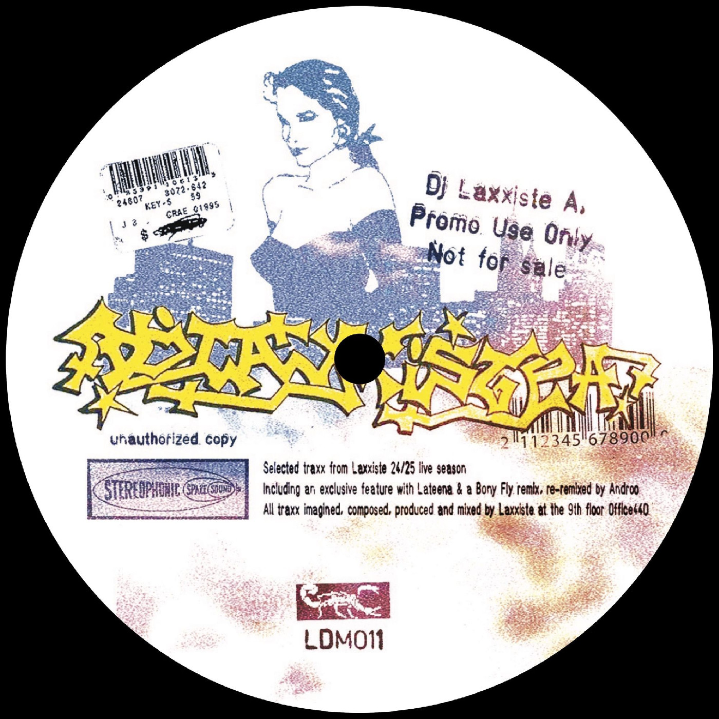 DJ Laxxiste A Promo Use Only (LP)