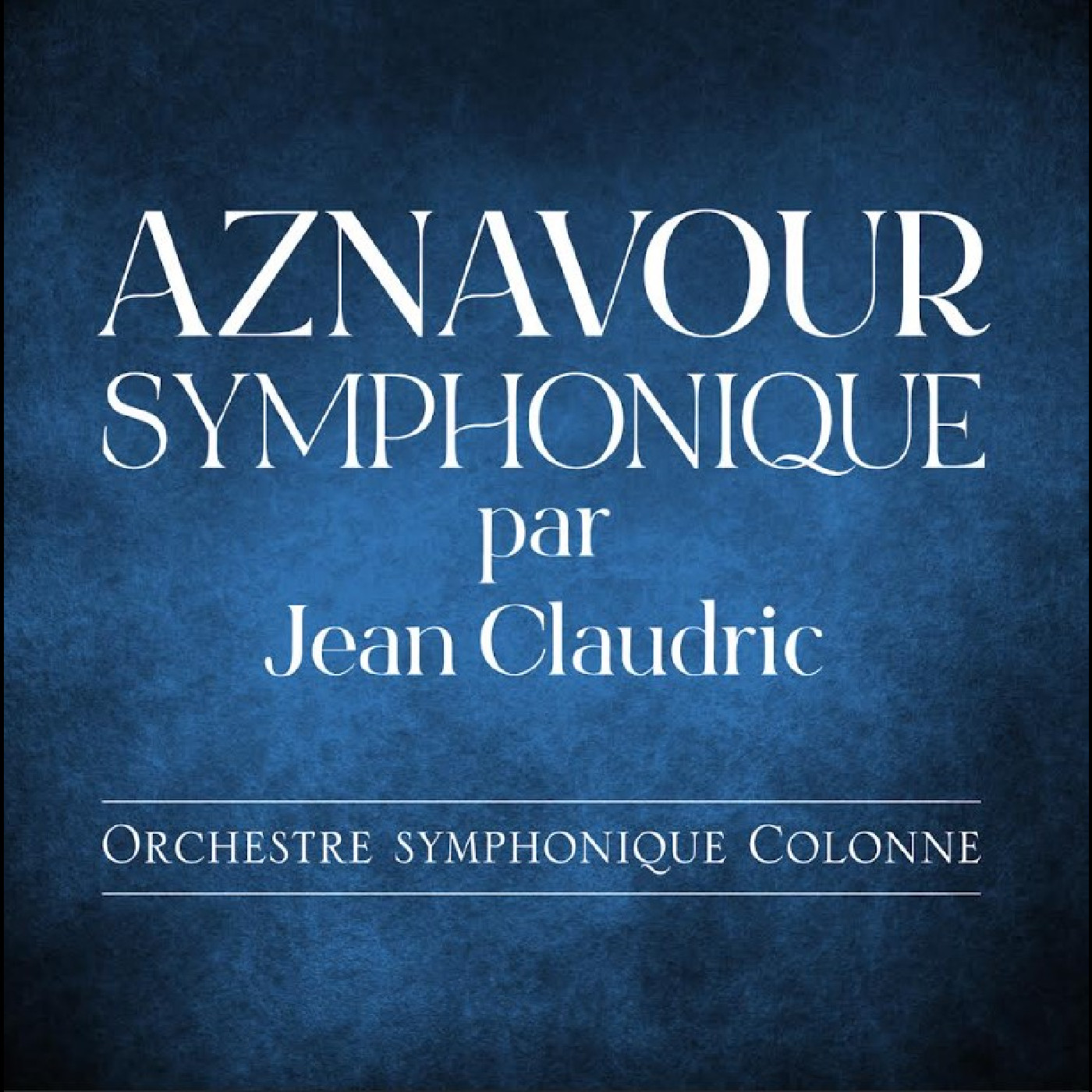Jean Claudric Aznavour Symphonique (LP)