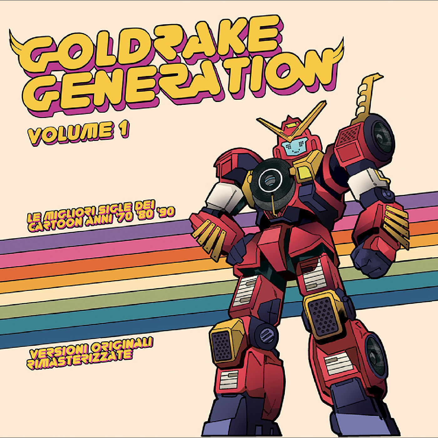 Diverse Artister Goldrake Generation Volume 1 - LTD (LP)