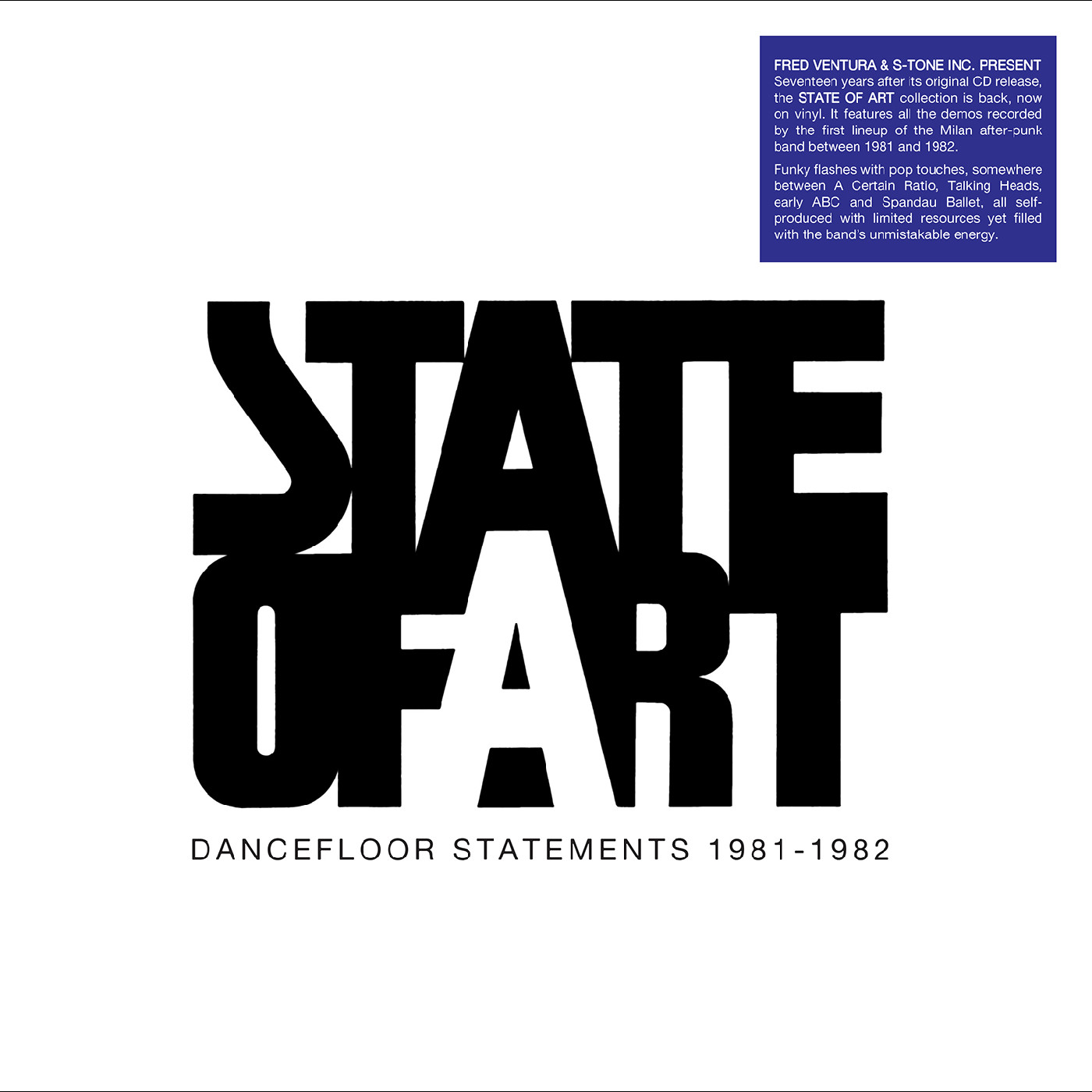State Of Art Dancefloor Statements 1981-1982 (LP)