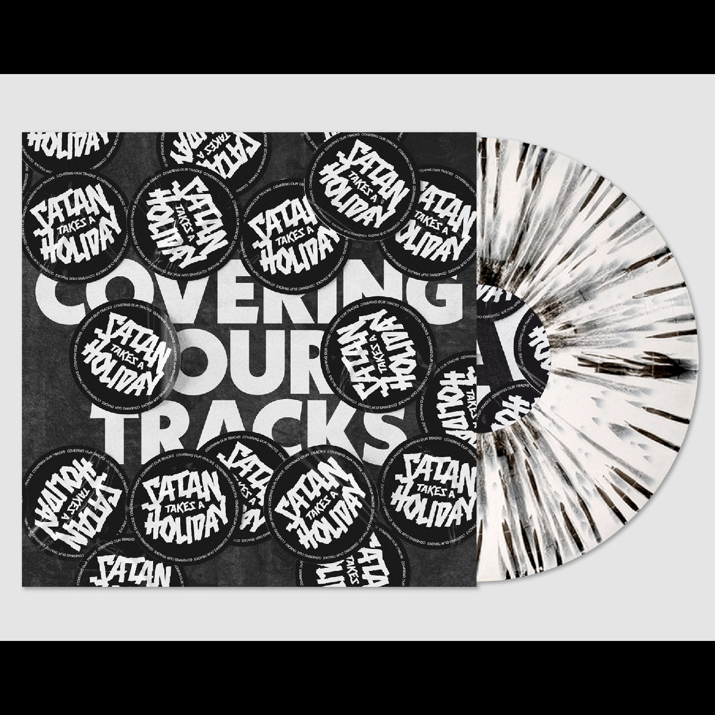 Satan Takes A Holiday Covering Our Tracks - LTD (LP)