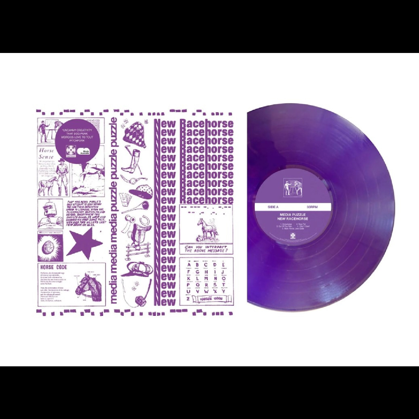 Media Puzzle New Racehorse - LTD (LP)