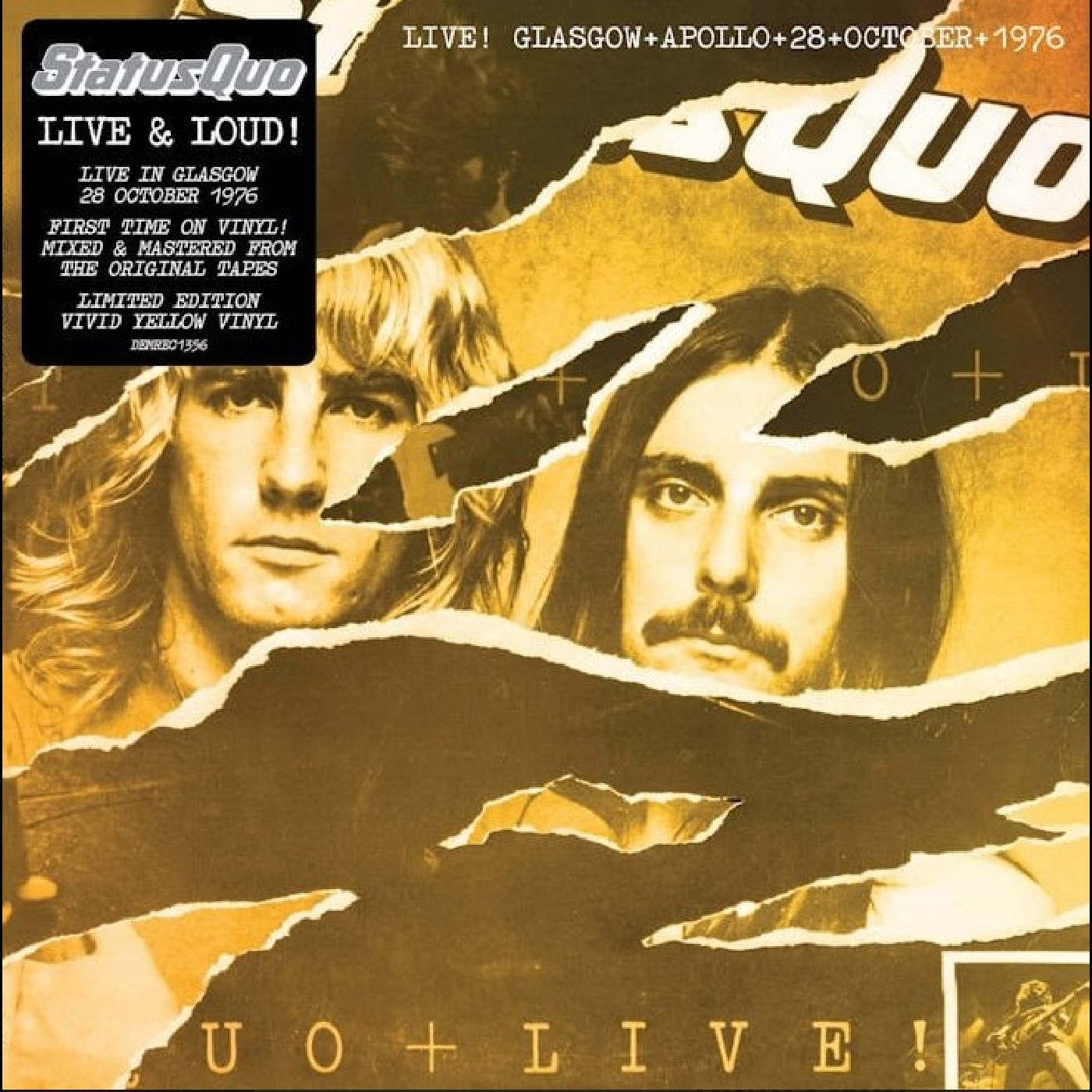 Status Quo Live In Glasgow 28th October 1976 (2LP)
