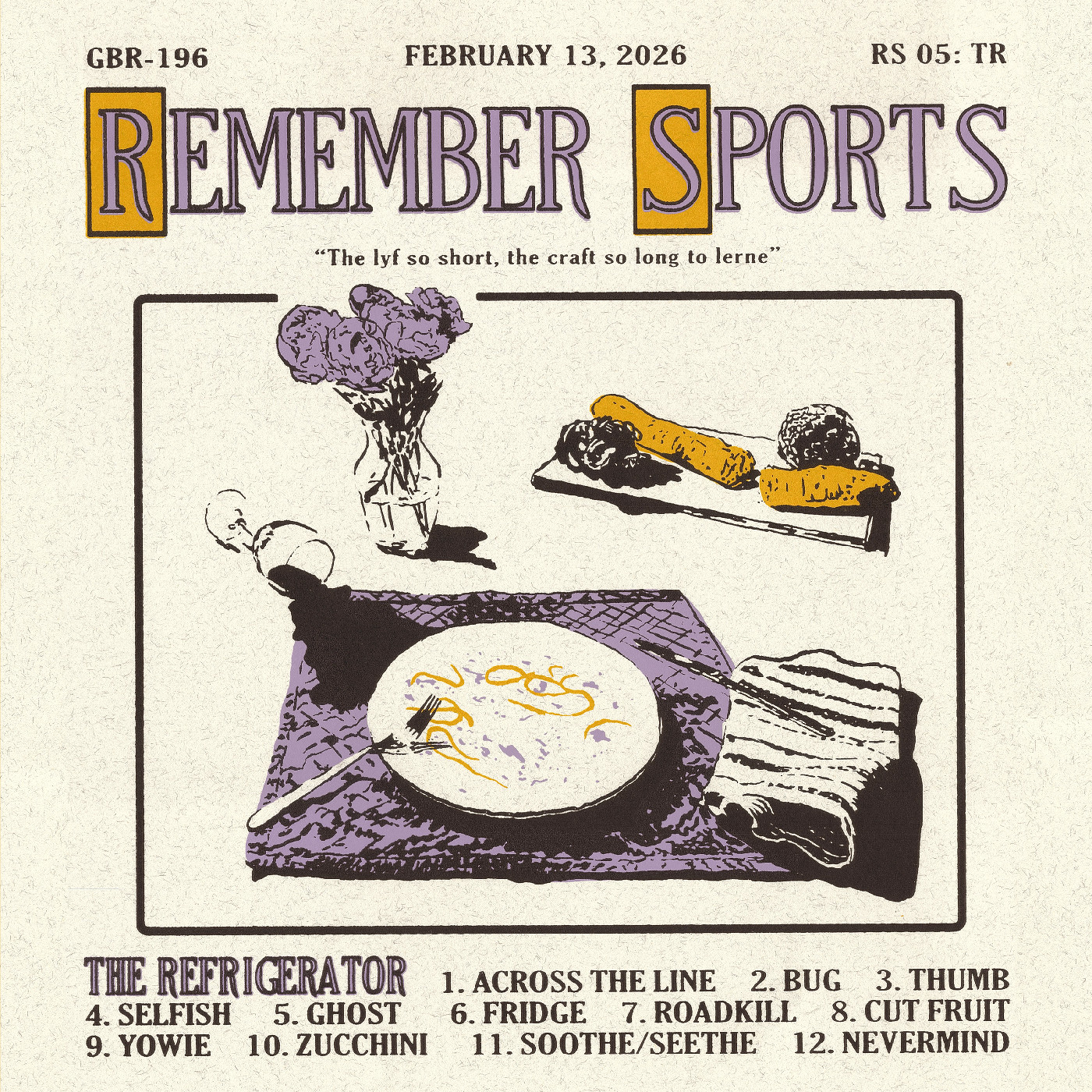 Remember Sports The Refrigerator (LP)