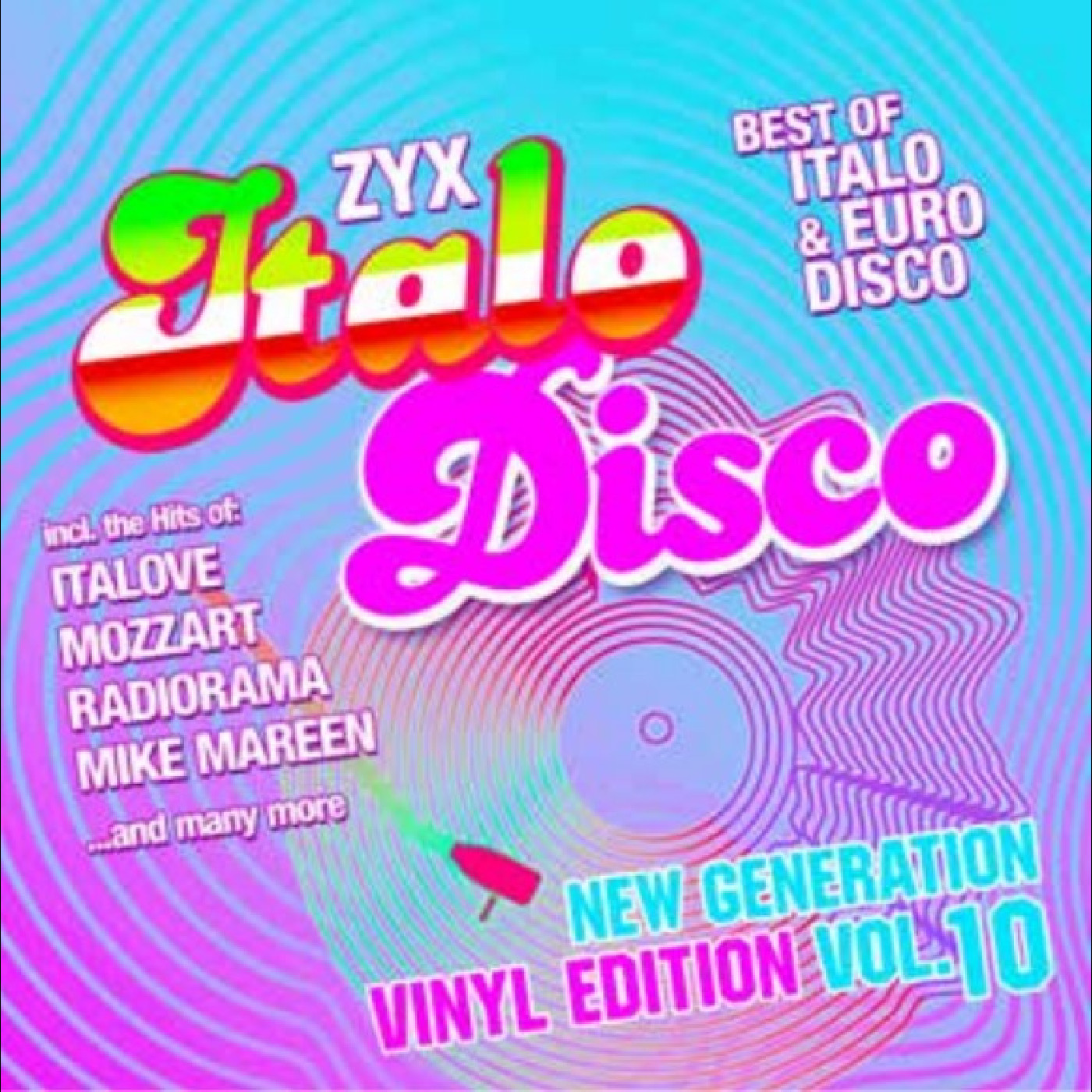 Diverse Artister ZYX Italo Disco New… Vol. 10 (LP)