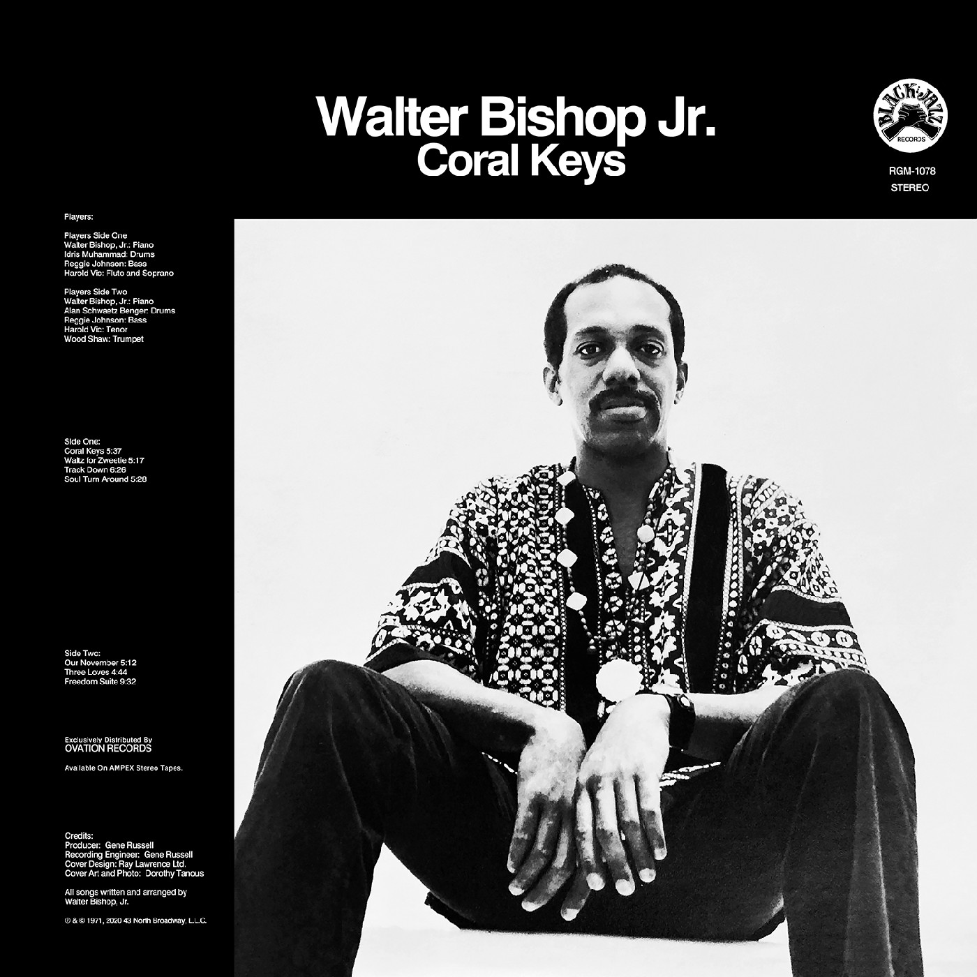 Walter Bishop Jr. Coral Keys - LTD (LP)