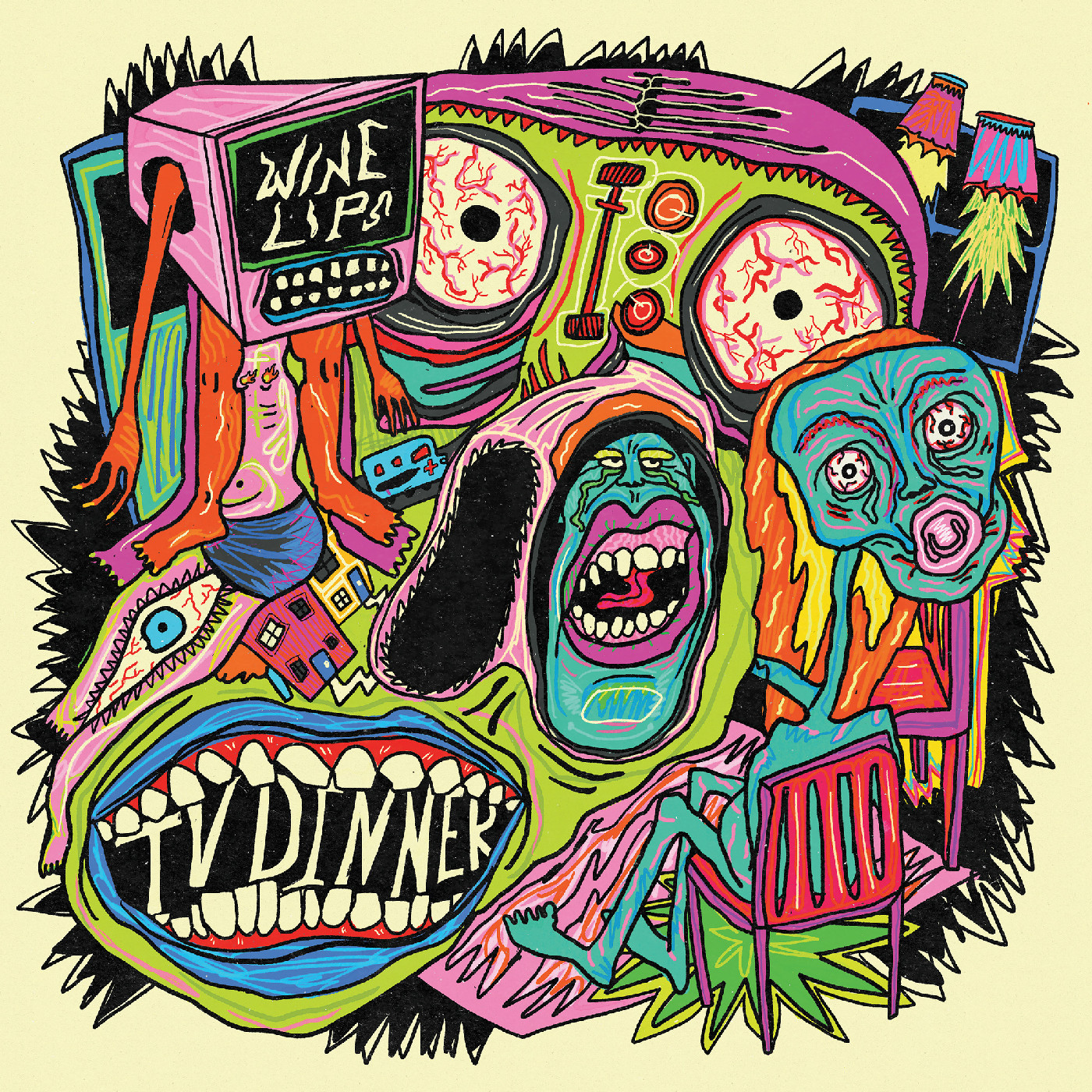 Wine Lips Tv Dinner - LTD (LP)