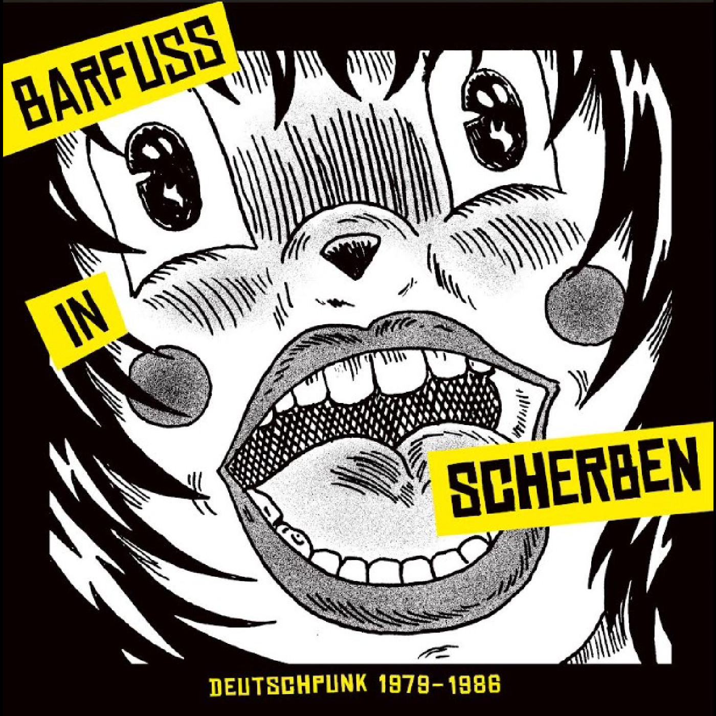 Diverse Artister Barfuss In Scherben - Deutschpunk...(LP)