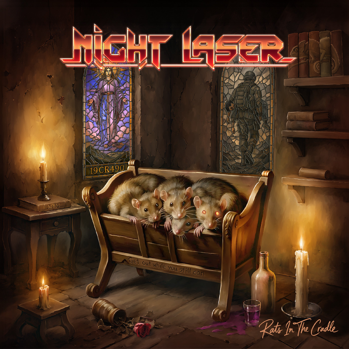 Night Laser Rats In The Cradle - LTD (2LP)