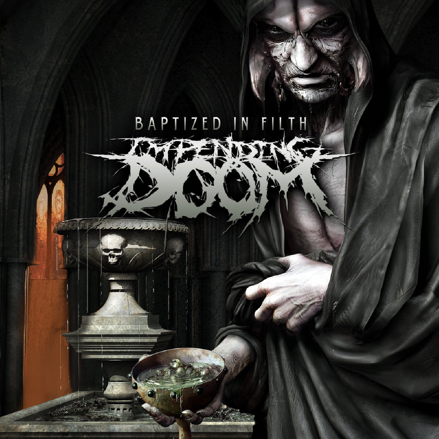 Impending Doom Baptised In Filth - LTD (LP)