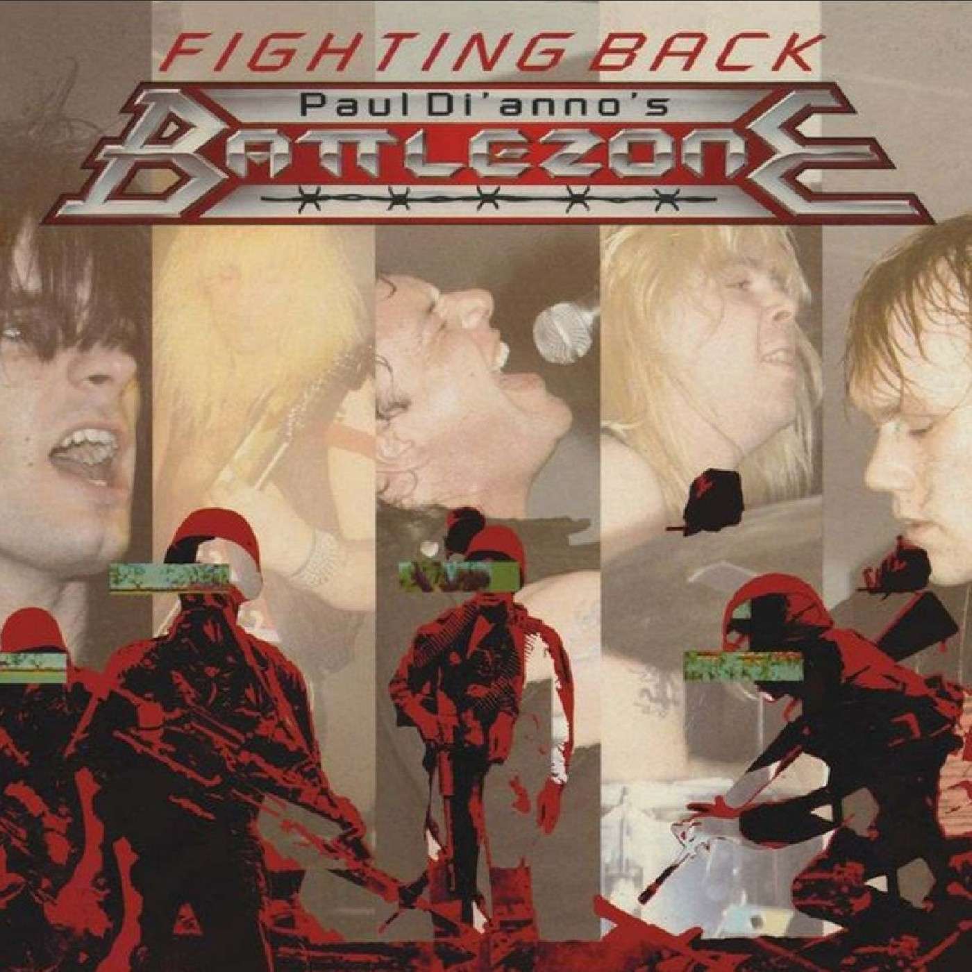 Paul Di'Anno's Battlezone Fighting Back (LP)