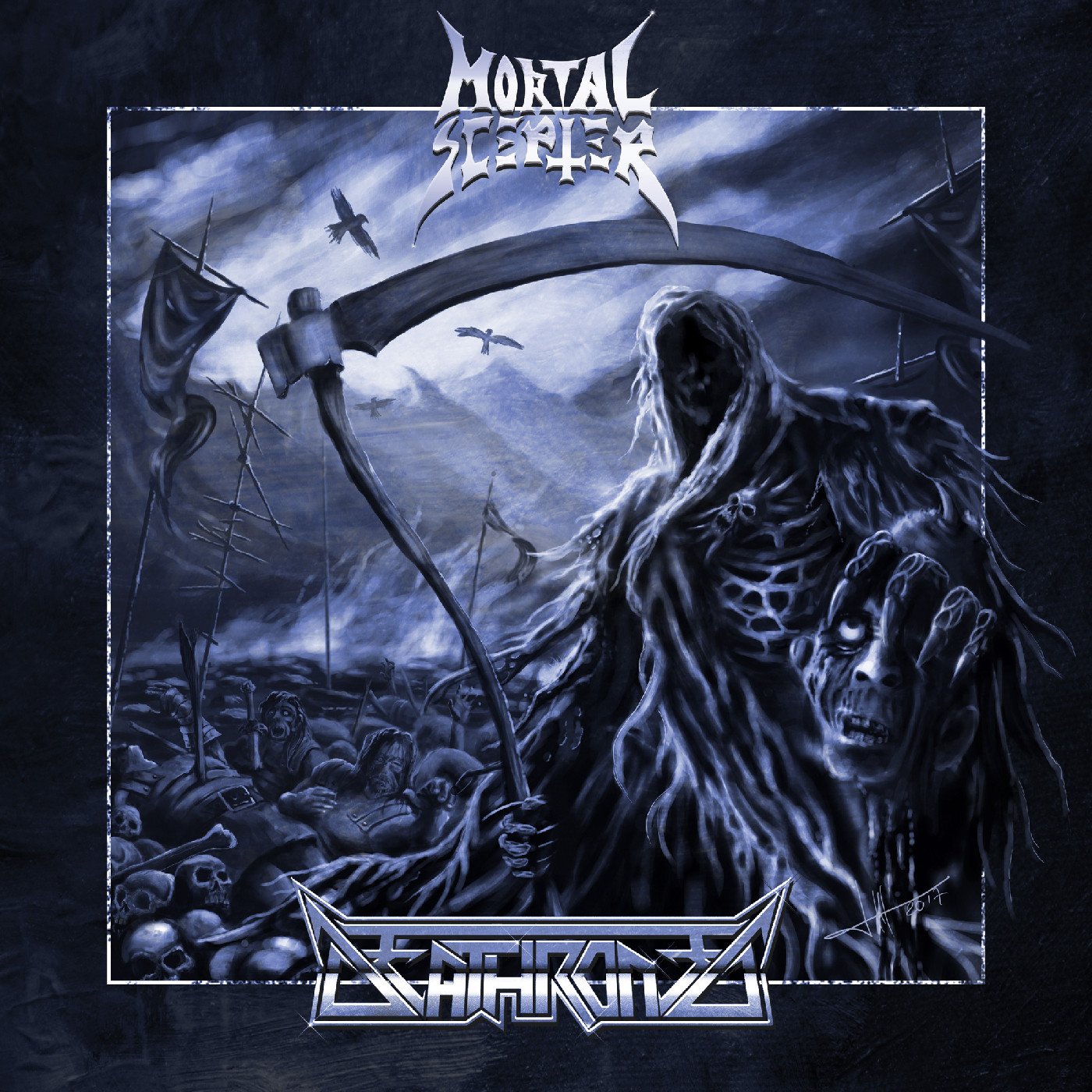 Mortal Scepter Mortal Scepter / Deathroned (10")