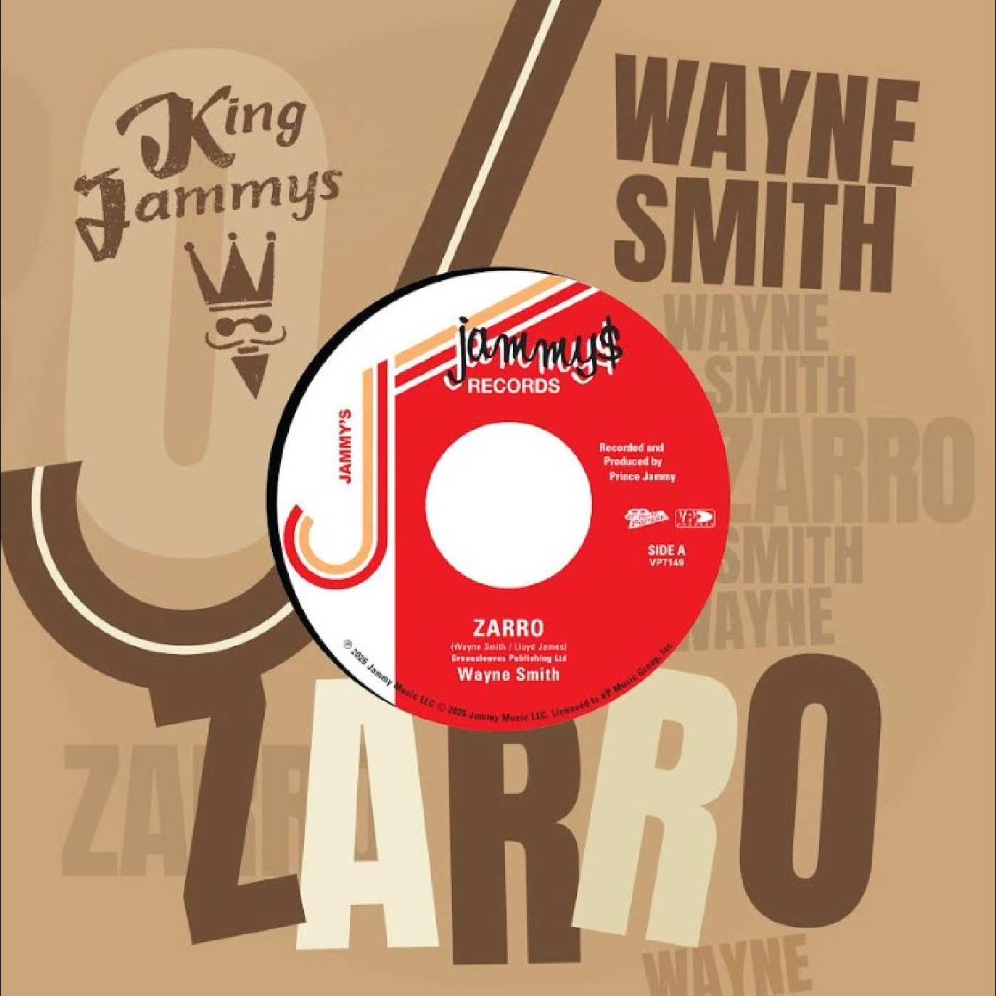 Wayne Smith &amp; Prince Jammy Zarro (Zorro) (7")