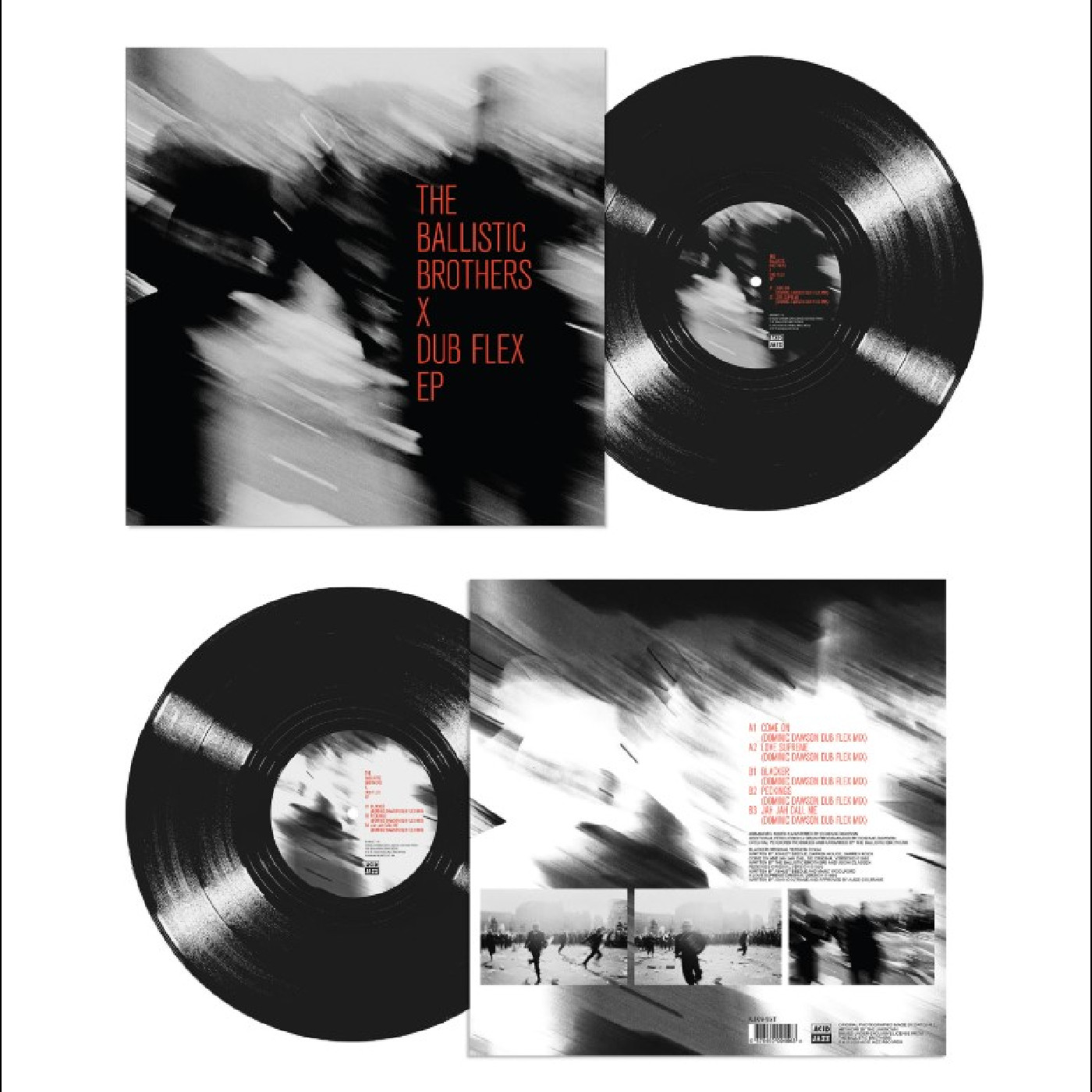 The Ballistic Brothers The Ballistic Brothers X Dub Flex… (12")