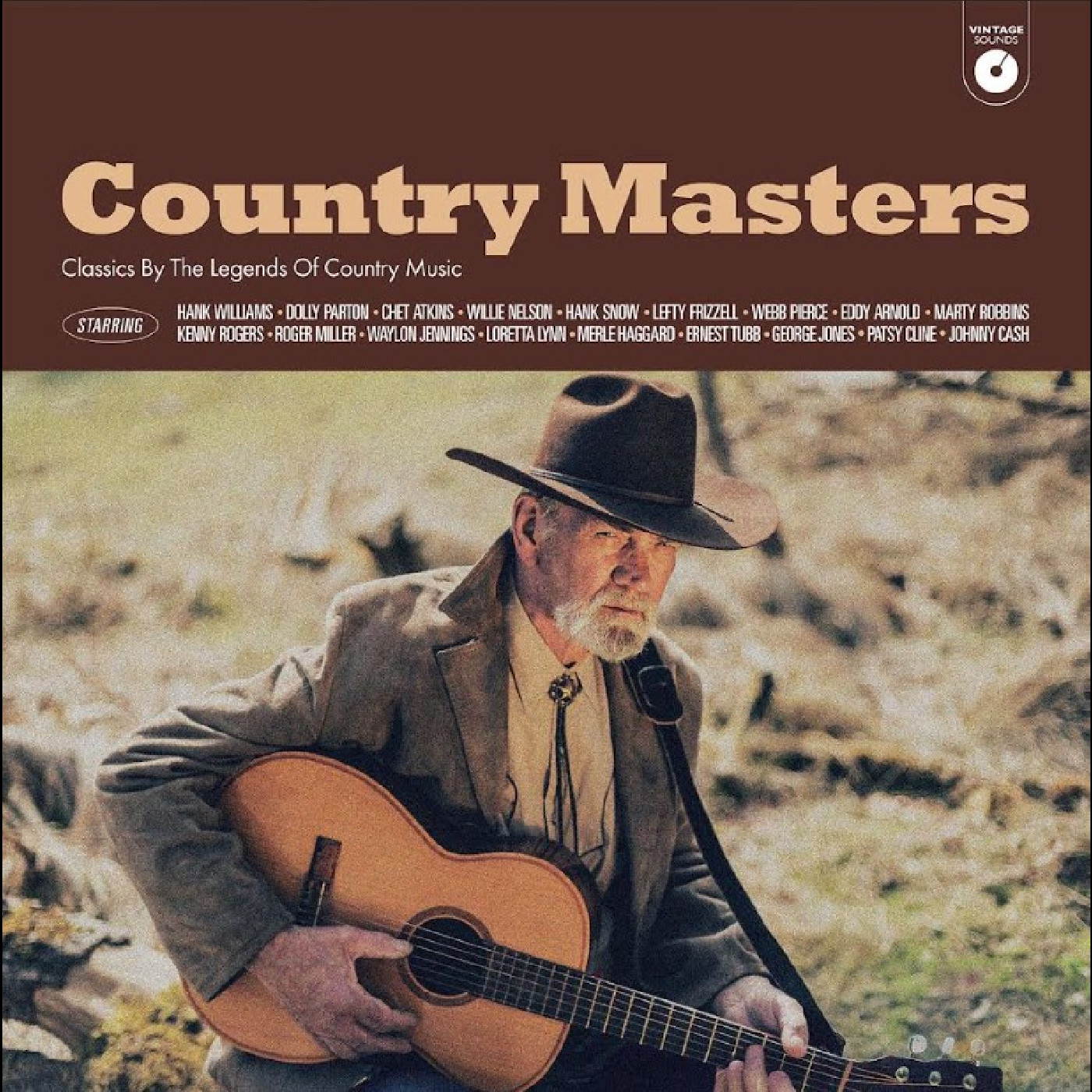 Diverse Artister Country Masters / Vintage Sounds (LP)