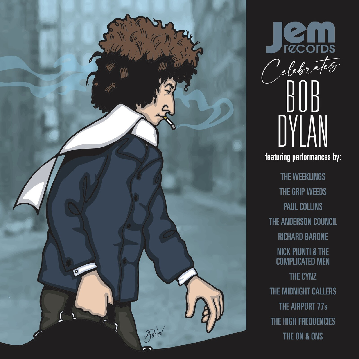 Diverse Artister Jem Records Celebrates Bob Dylan (LP)