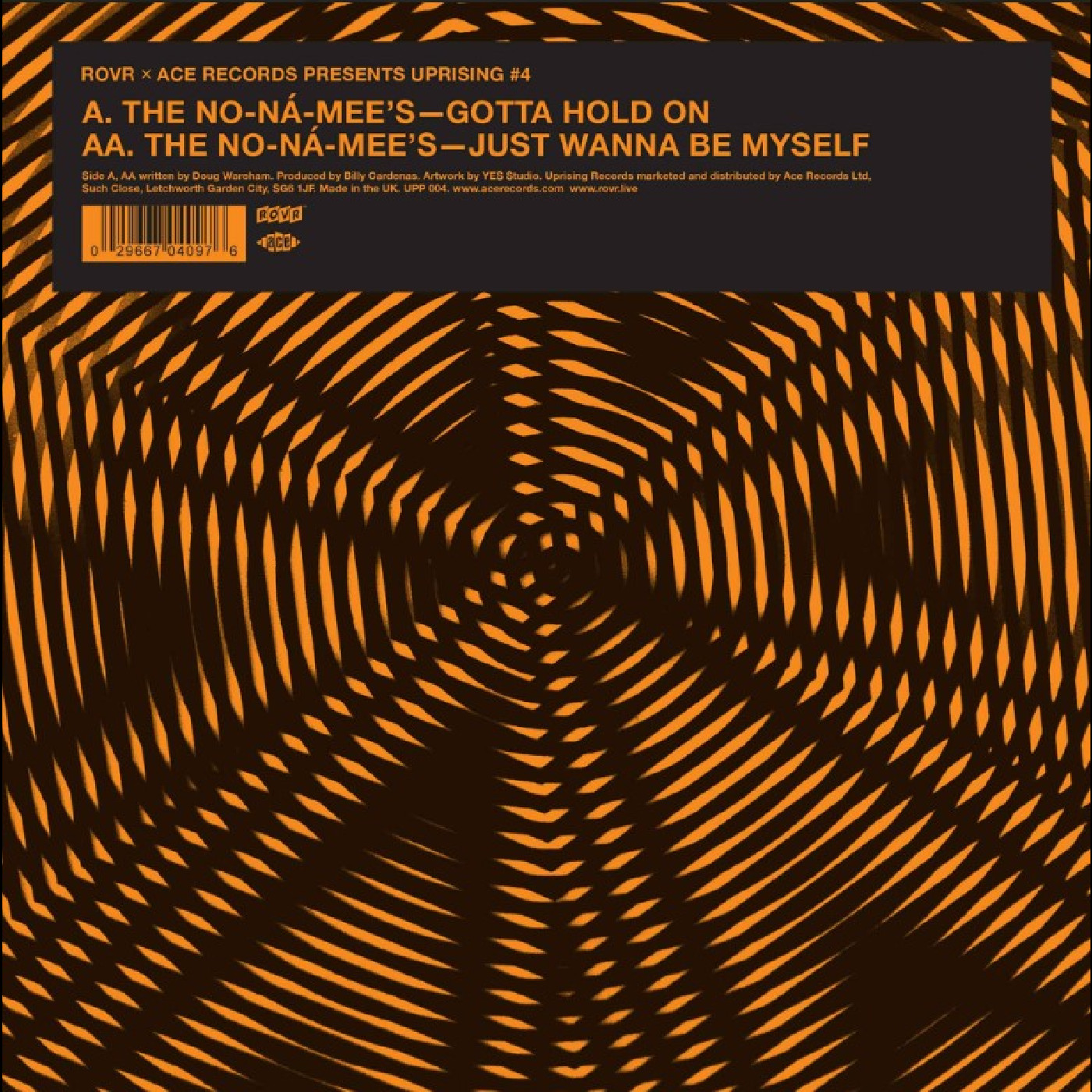 The No-Na-Mees Gotta Hold On / Just Wanna Be Myself(7")