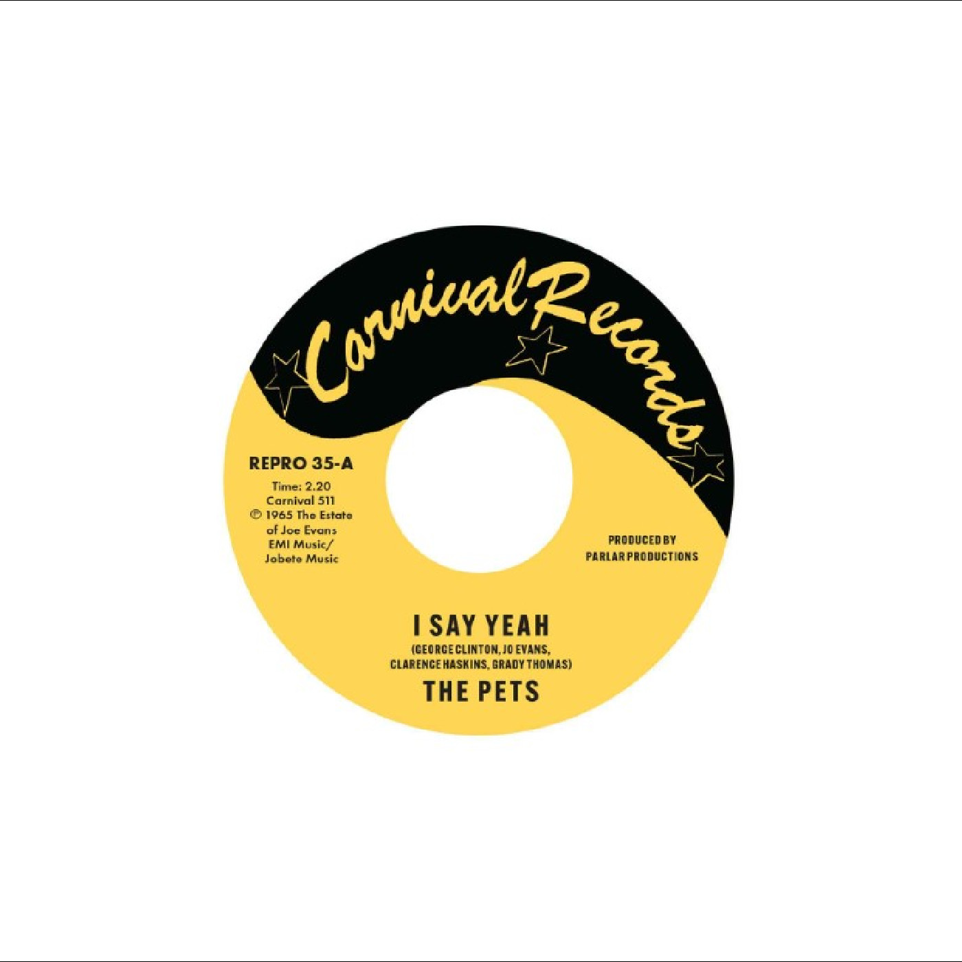The Pets / Lee Williams &amp; The Cymbals I Say Yeah / It's Everything About… (7")