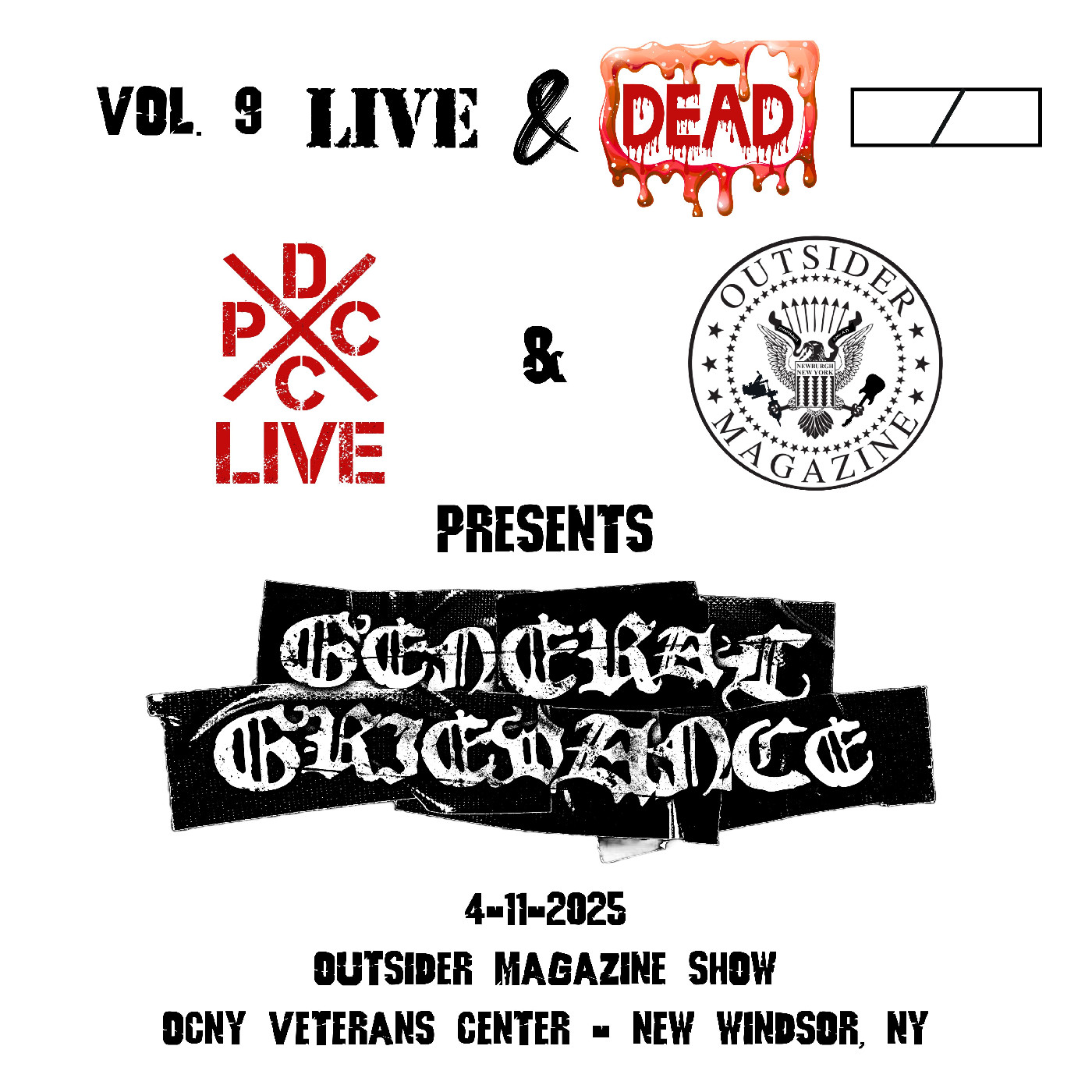 General Grievance DCxPC Live &amp; Dead Vol. 9 (LP)