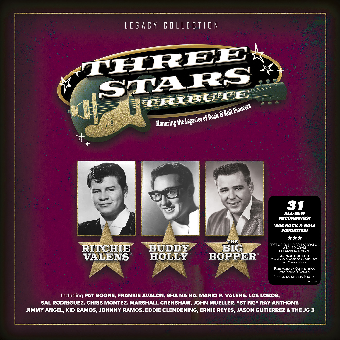 Pat Boone Three Stars Tribute (2LP)