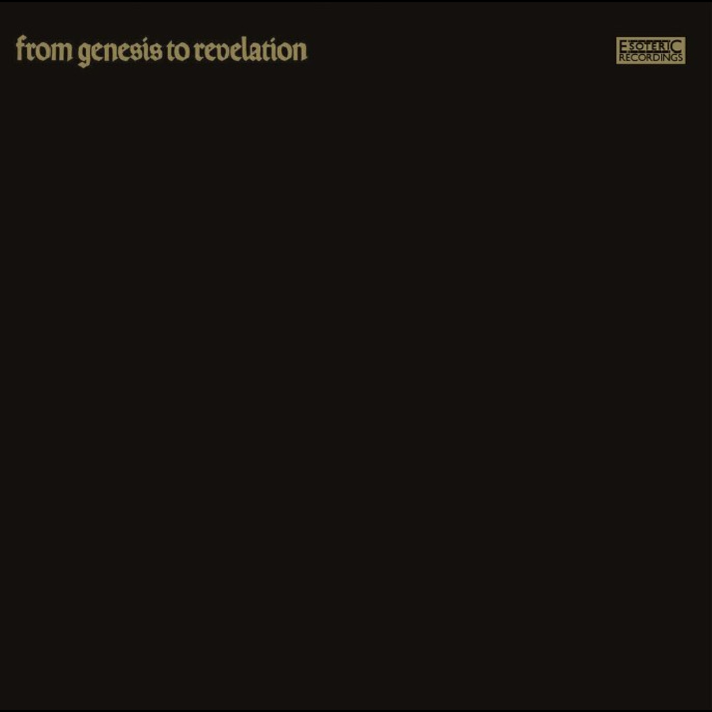 Genesis From Genesis To Revelation (2LP)