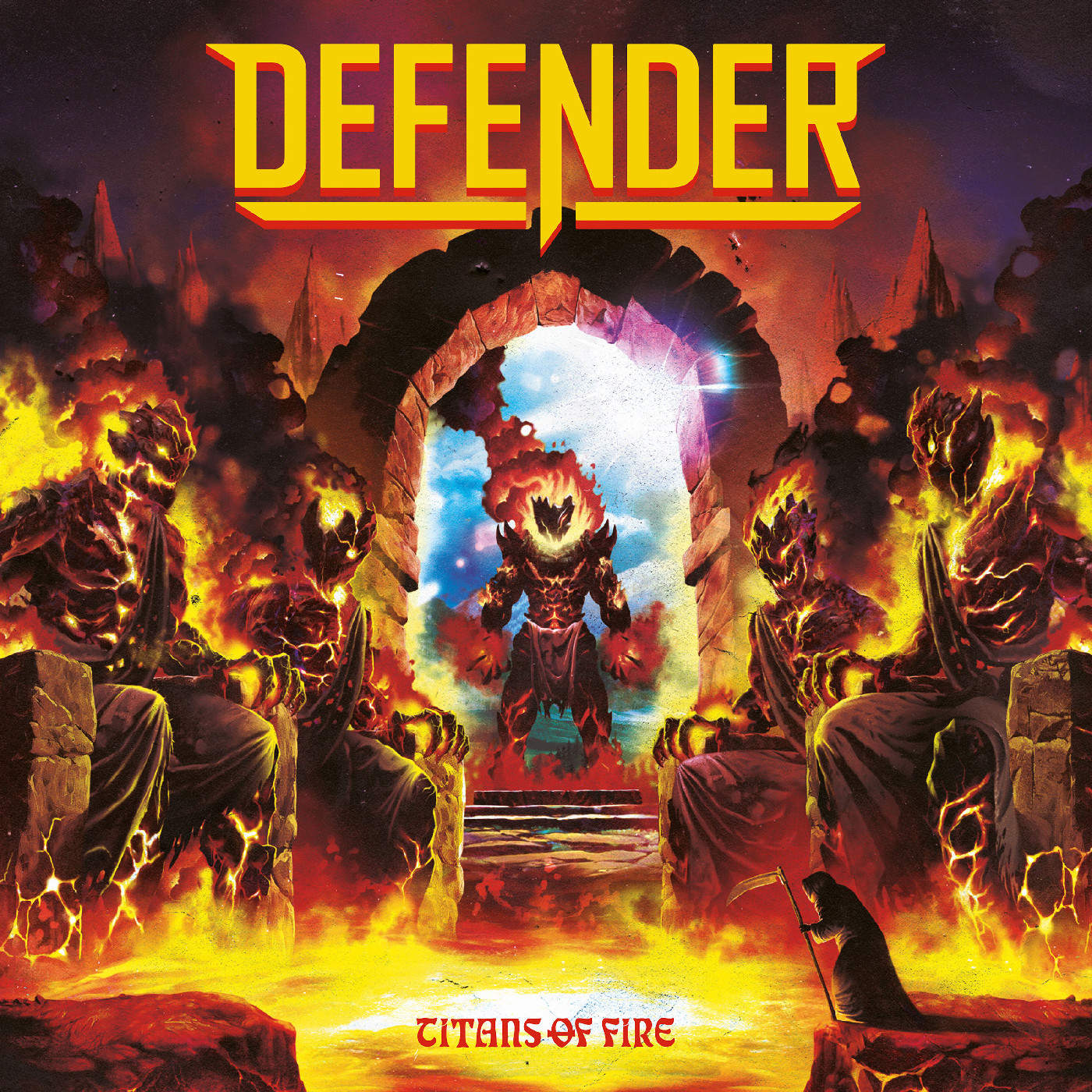 Defender Titans Of Fire (LP)