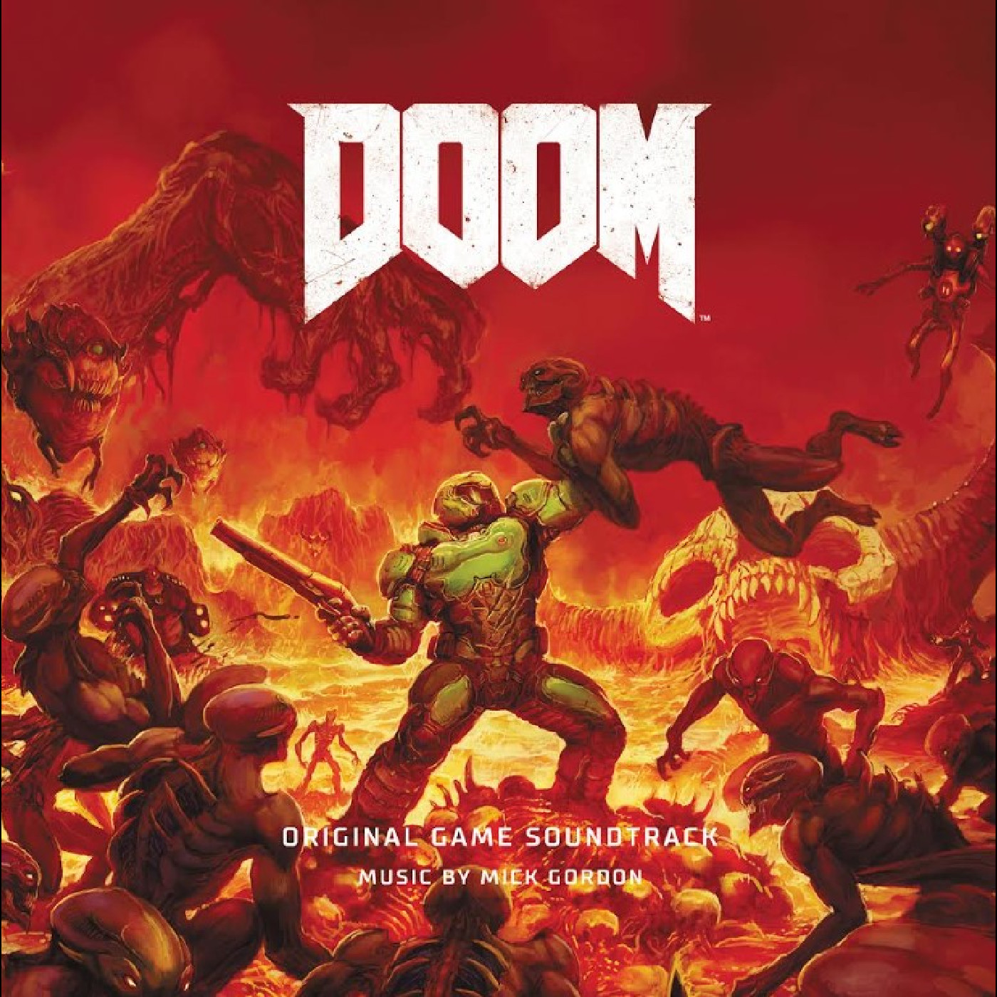 Mick Gordon Doom: Original Game Soundtrack (4LP)