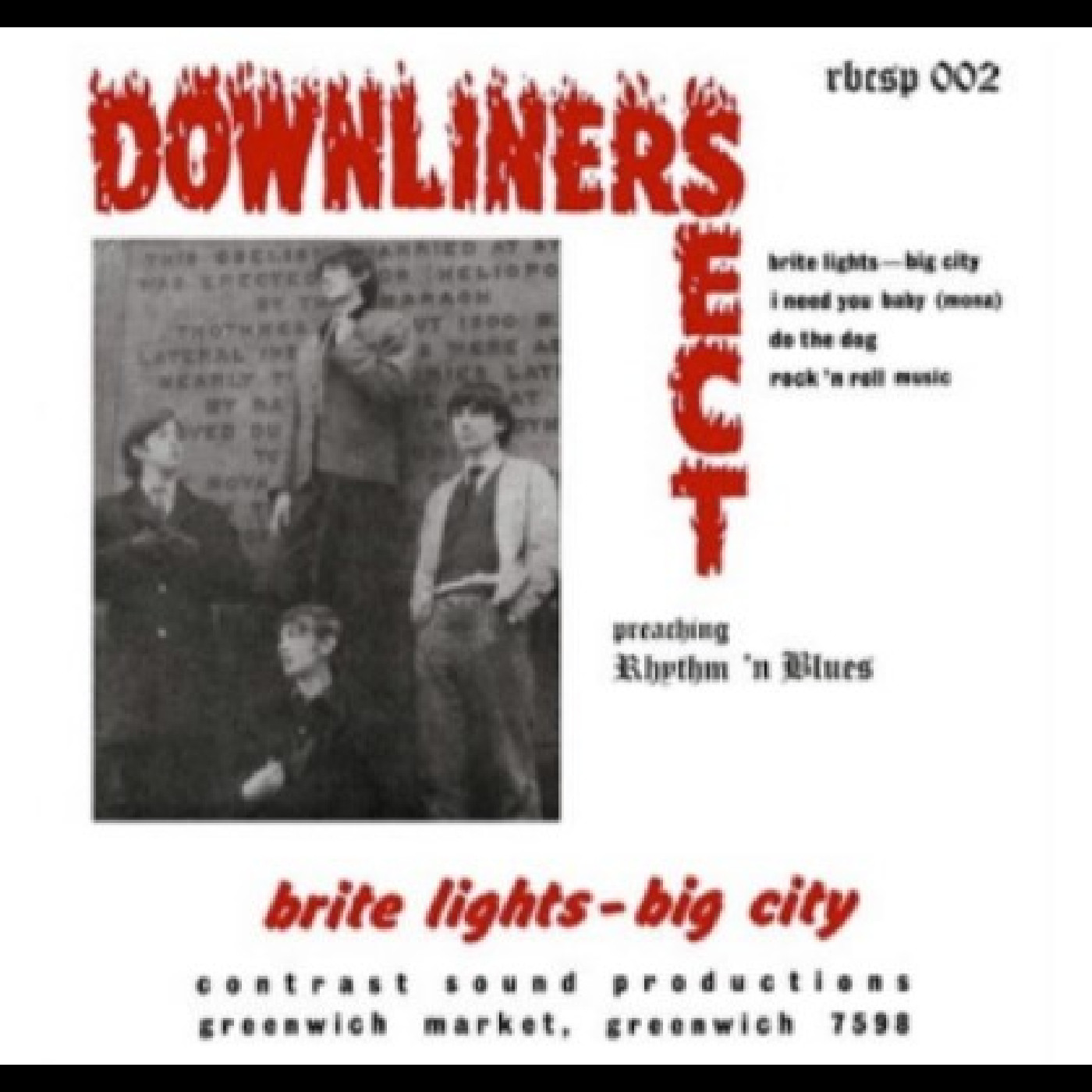 Downliners Sect Brite Lights, Big City (7")