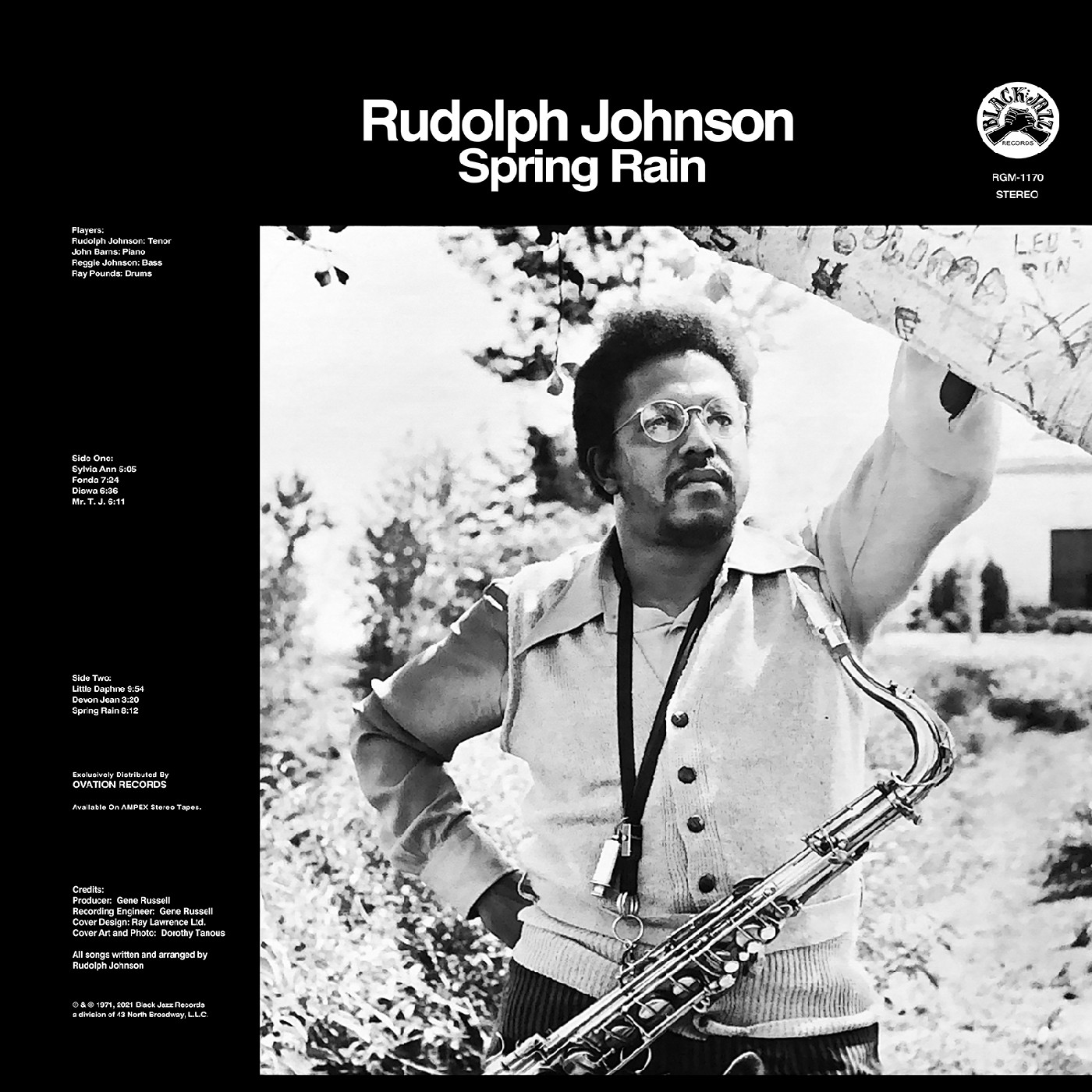 Rudolph Johnson Spring Rain - LTD (LP)