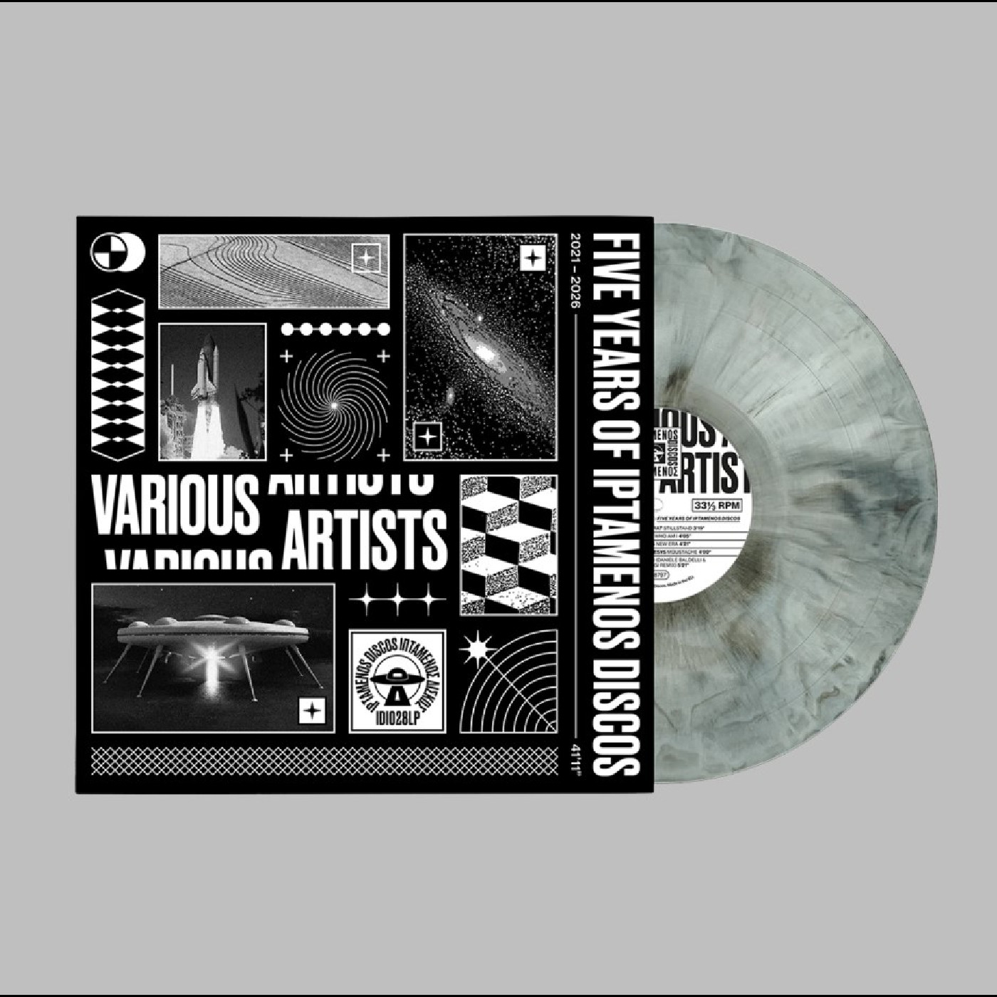 Diverse Artister Five Years Of Iptamenos Discos (LP)