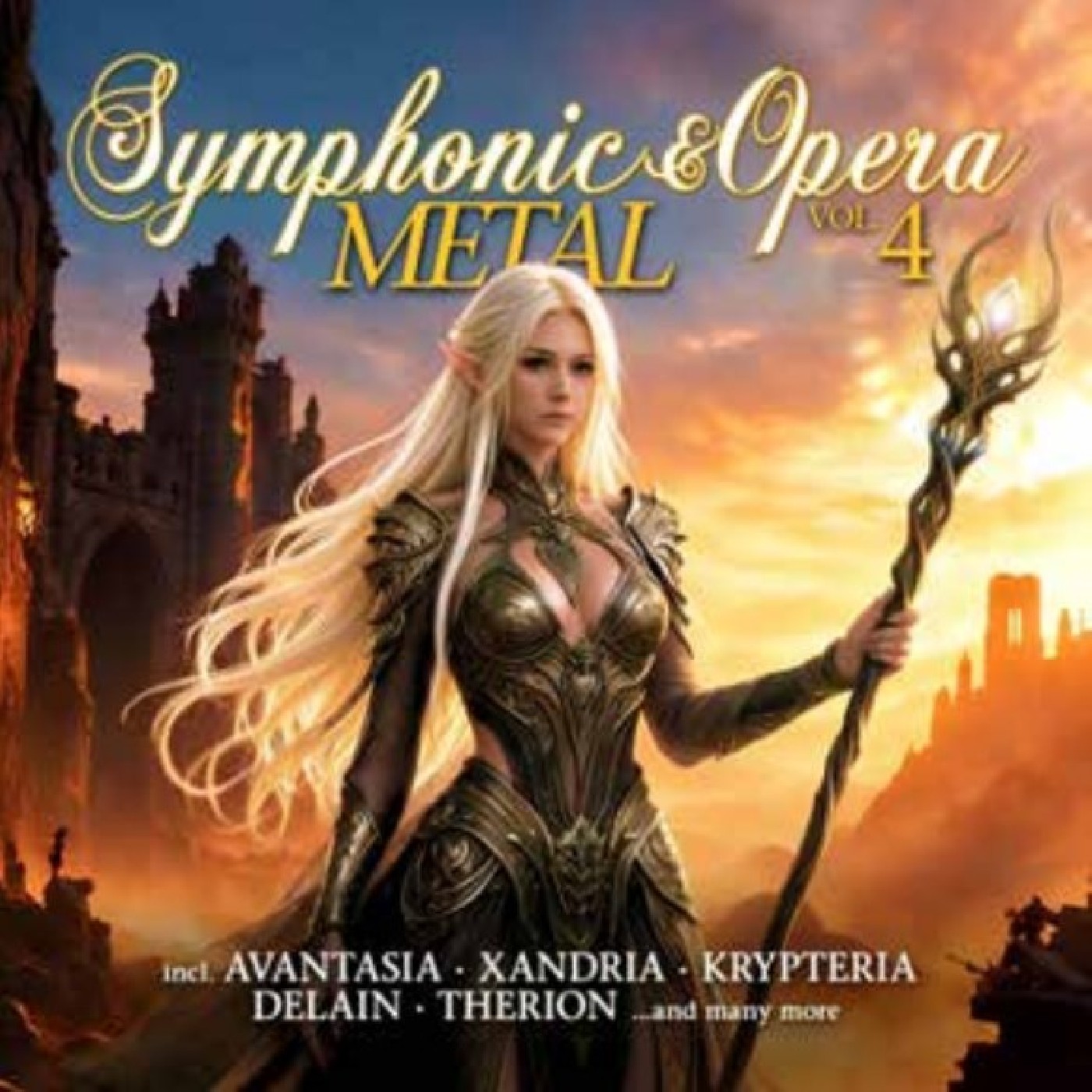 Diverse Artister Symphonic &amp; Opera Metal…Vol. 4 (LP)